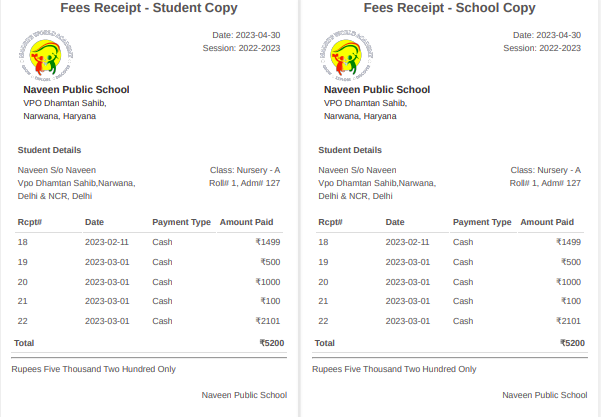 Fee Management